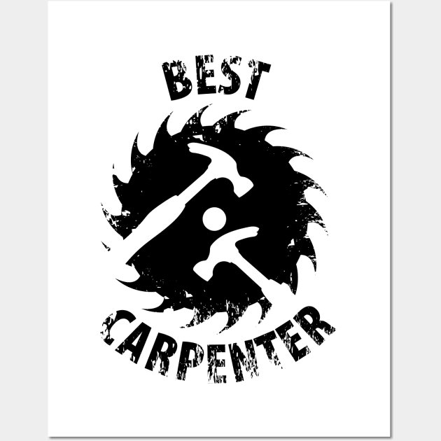 Carpenter carpenter carpenters craftsman saws Wall Art by Johnny_Sk3tch